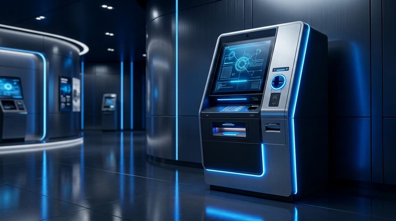 Terminal mesin ATM Standalone untuk distribusi payroll dan kas tunai karyawan korporasi